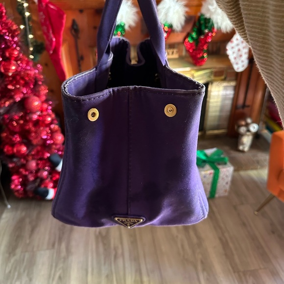 Prada canvas tote - Picture 3 of 11